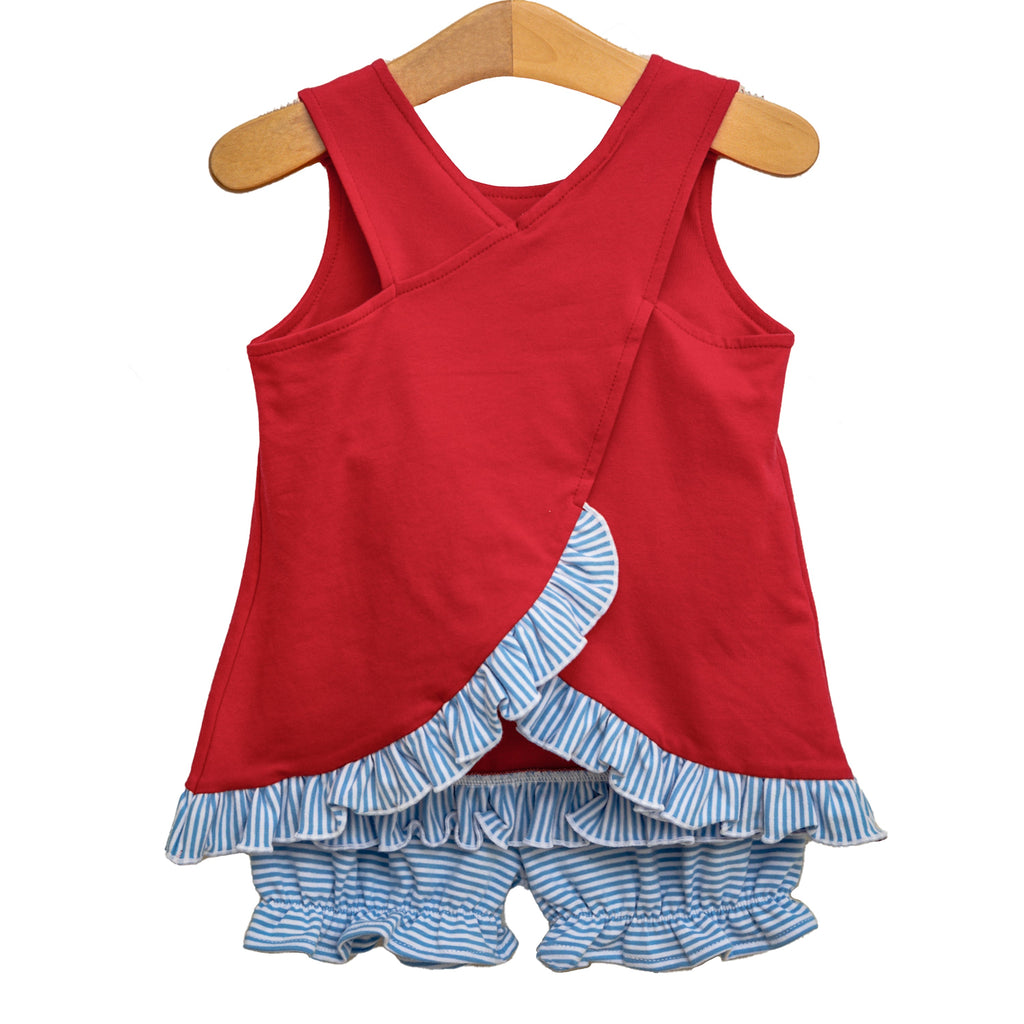 Spring Ball Swing Back Bloomer Set