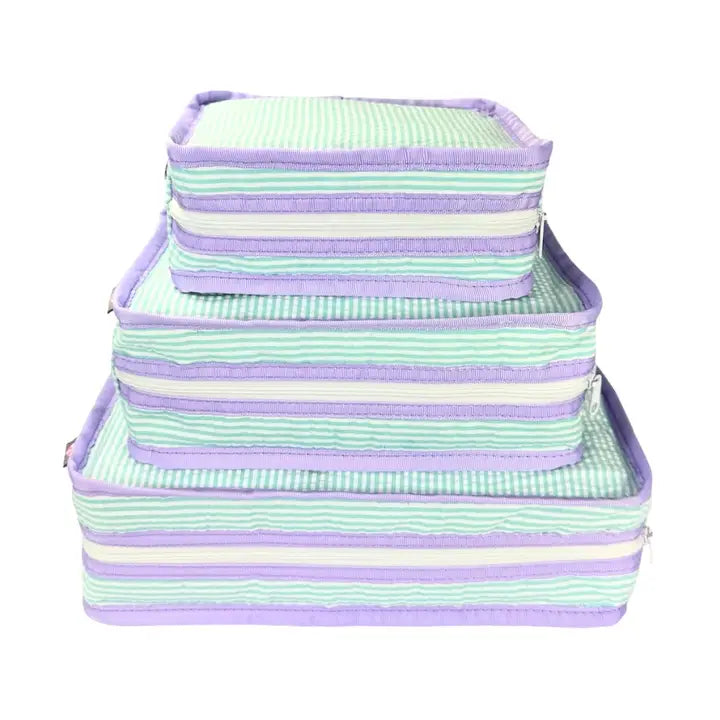 Mermaid Seersucker Stacking Set