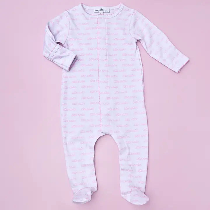 Little Sister Printed Footie