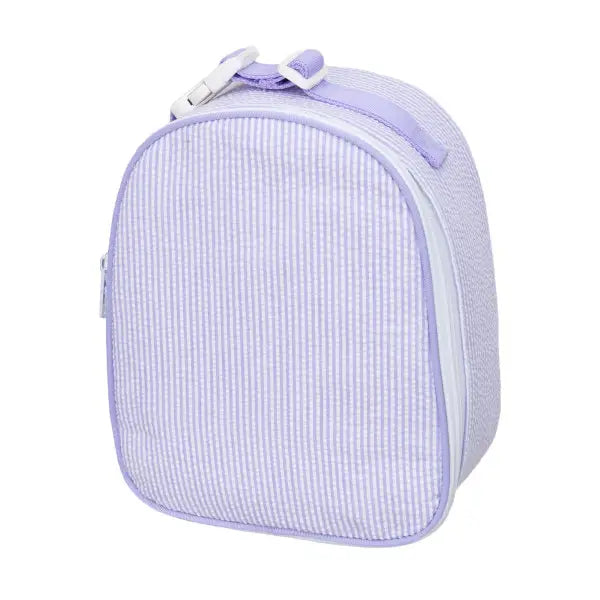 Lilac Seersucker Gumdrop Lunchbox