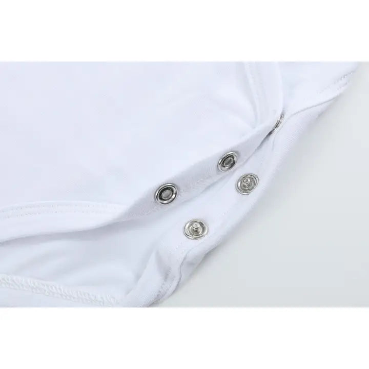 The Perfect Onesie-White Collar Baby Romper Girl or Boy
